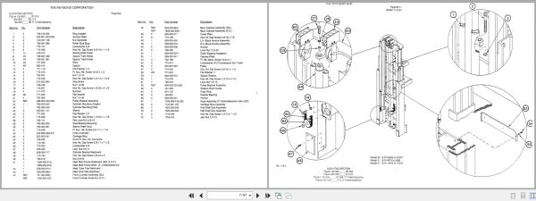 Raymond Reach S30Tt High Efficiency Mast 22 Parts Catalog Pdmm 0005 Pdmm 0007 (2)