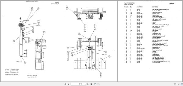 Raymond Reach S40Tn High Efficiency Mast 28 Parts Catalog Pdmm 0005 Pdmm 0007 (2)
