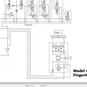 Raymond Sit Down Counterbalanced 4700 Hydraulic Electrical Schematic 1160095B 2015 (3)