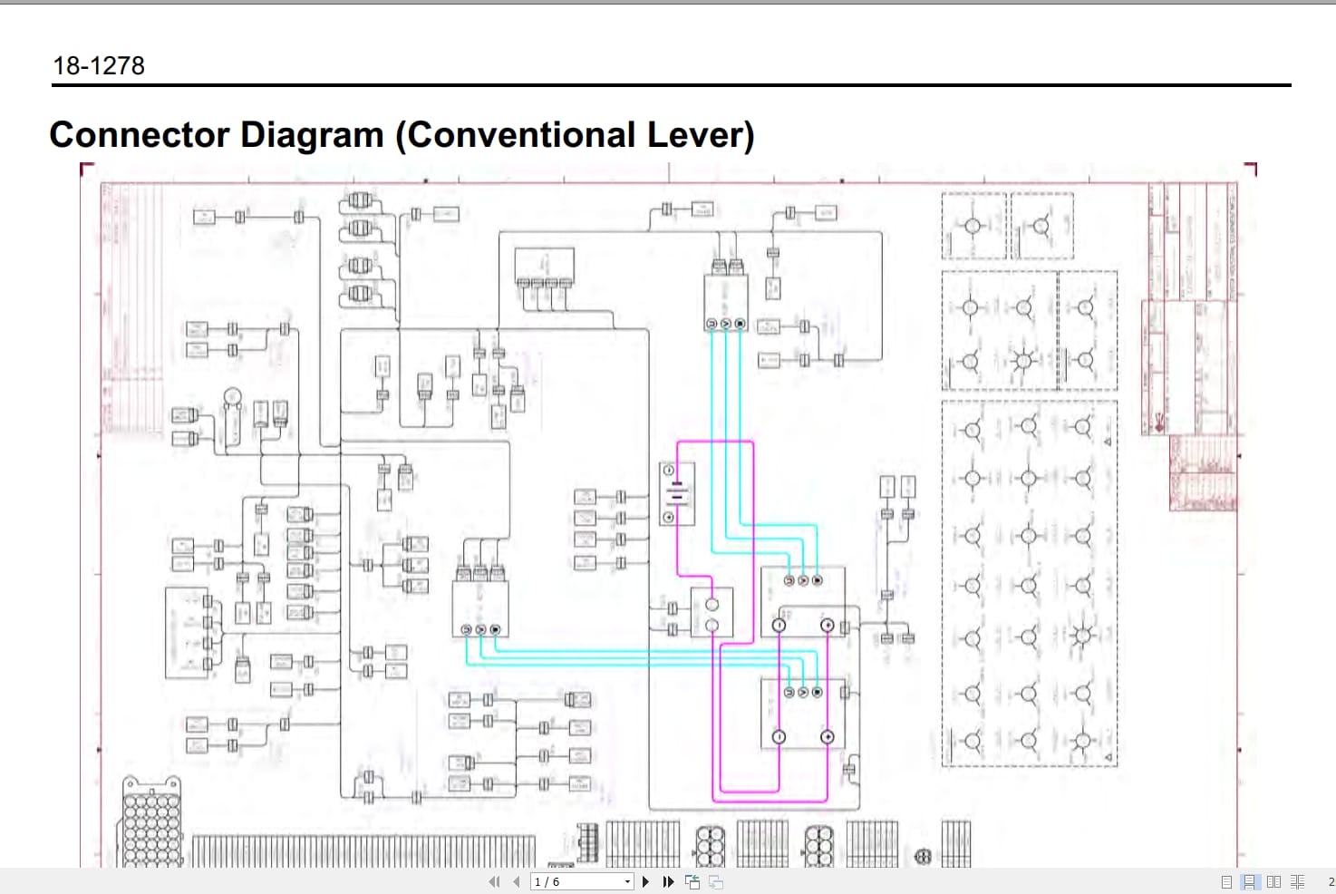 Raymond Sit Down Counterbalanced 4750 C30 C35 Wiring Diagram (1)