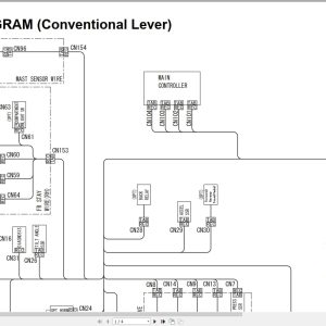 Raymond Sit Down Counterbalanced 4750 C40 C40S C50 C50S C50L C55 C60 C65 Wiring Diagram (1)