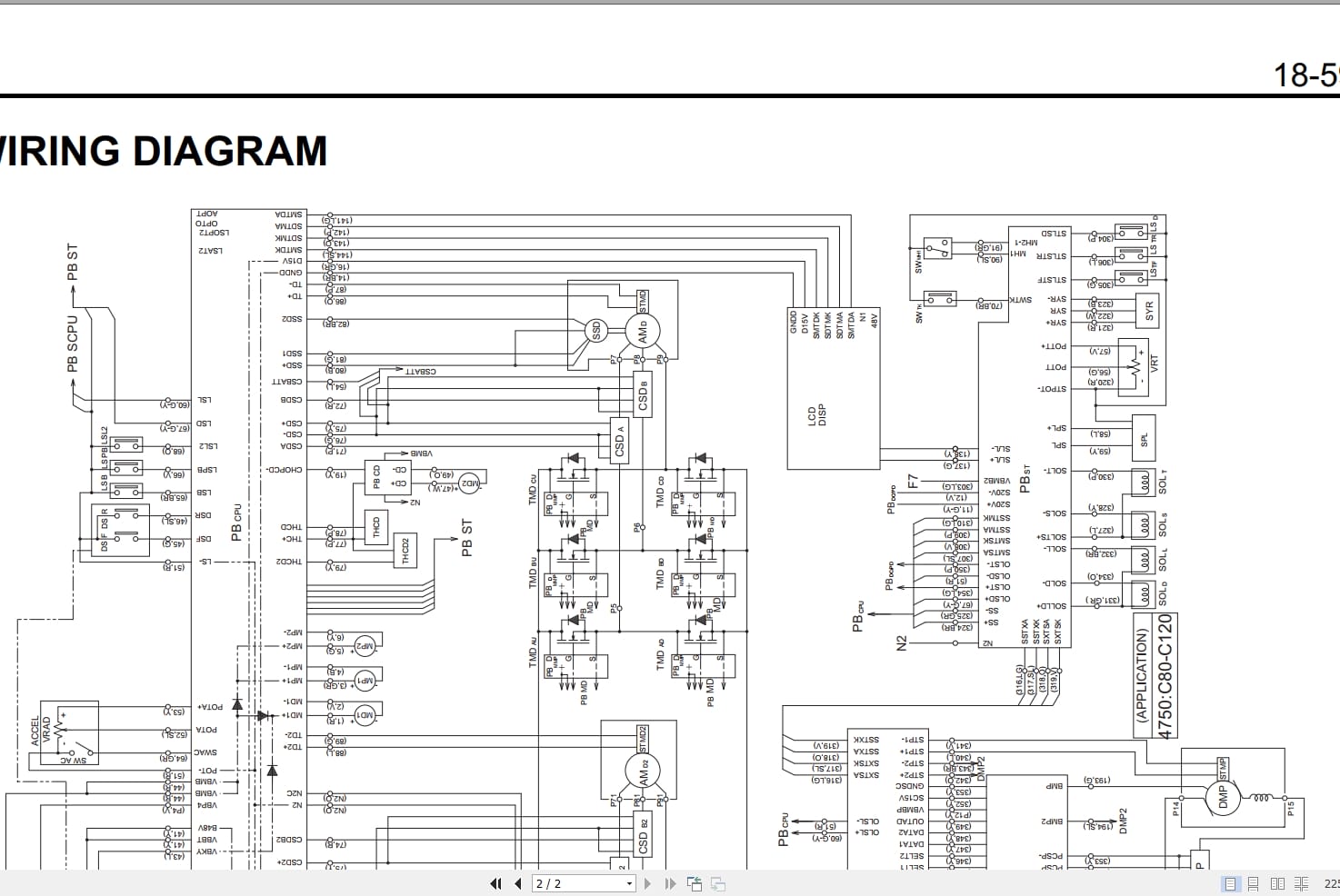 Raymond Sit Down Counterbalanced 4750 C80 C100 C120 Wiring Diagram (2)