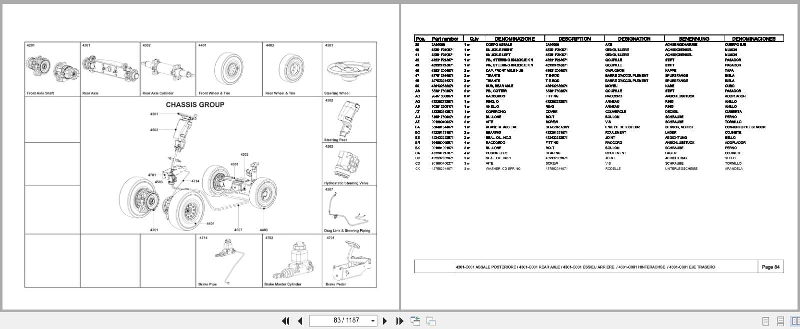 Raymond Sit Down Counterbalanced 4800 C50S Parts Manual 1432573001A 2024 (2)