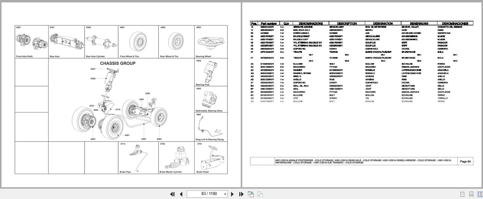 Raymond Sit Down Counterbalanced 4800 C60 Parts Manual 1432575001A 2024 (2)