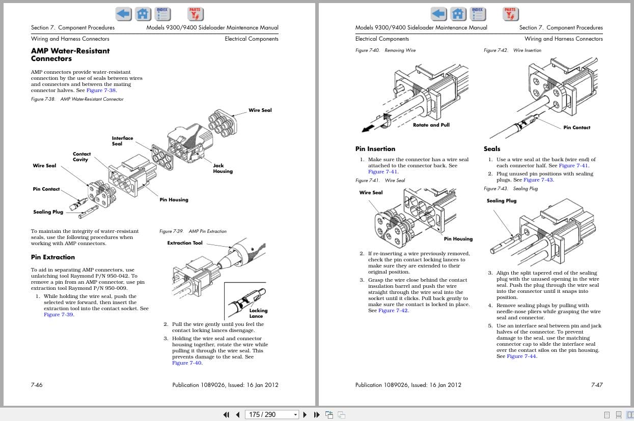 Raymond Slideloader 9300 9400 Maintenance Manual 1089026A 2012 (2)