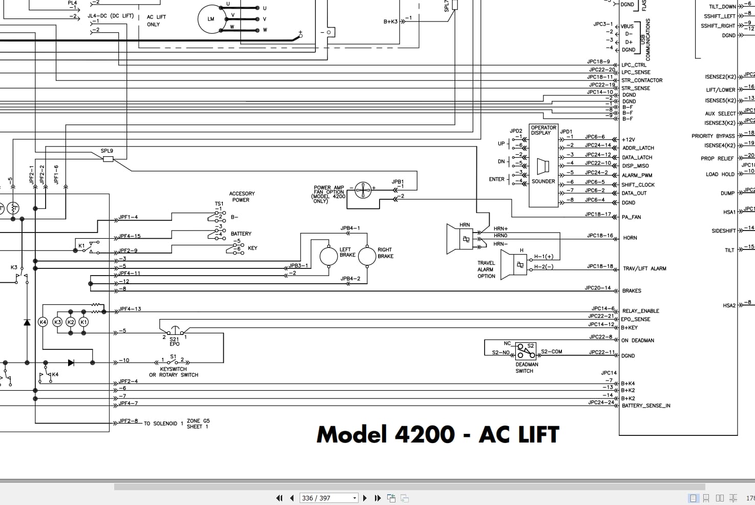 Raymond Stand Up Counterbalanced 4100 4200 Maintenance Manual 1060345B 2010 (3)