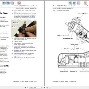 Raymond Stand Up Counterbalanced 4150 4250 Maintenance Manual 1119828 2014 (2)