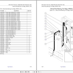 Raymond Stand-Up Counterbalanced EASi Pacer Parts Manual 1071518A 2008 Raymond Stand Up Counterbalanced Easi Pacer Parts Manual 1071518A 2008 (3)