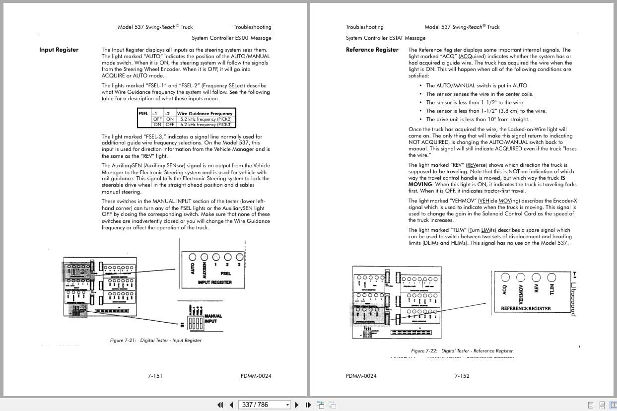 Raymond Swing Reach 537 Maintenance Manual PDMM 0024 (3)