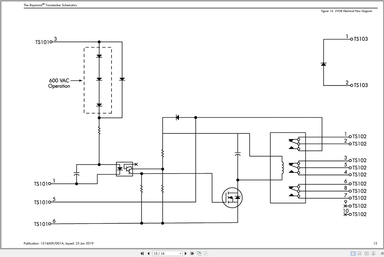 Raymond Transtacker TRT Electrical Schematic 1314609001A 2019 (3)