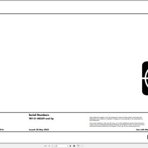Raymond Transtacker TRT Electrical Schematic 1403677001A 2022 (1)