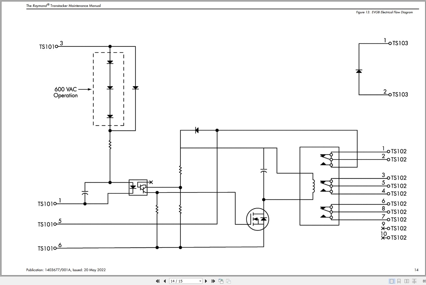 Raymond Transtacker TRT Electrical Schematic 1403677001A 2022 (3)