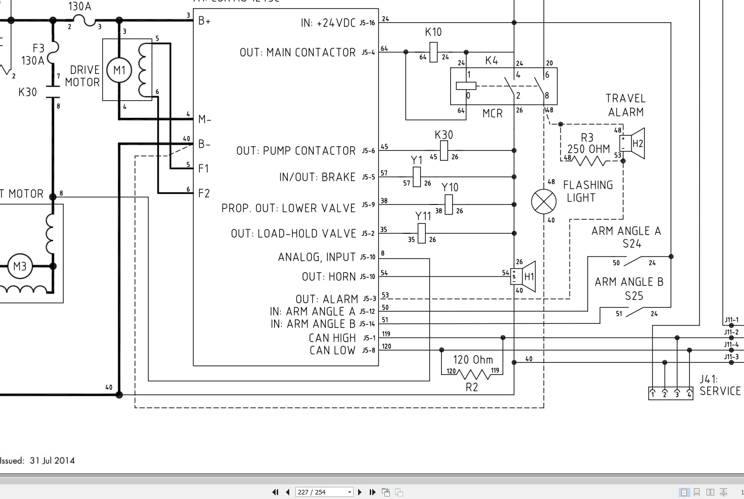 Raymond Walkie Stacker RAS20 RAS25 Maintenance Manual 1055925B 2014 (4)