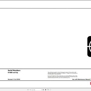 Raymond Walkie Stacker RCS20 to RRS30 Hydraulic Electrical Schematic 1123087B 2018 (1)