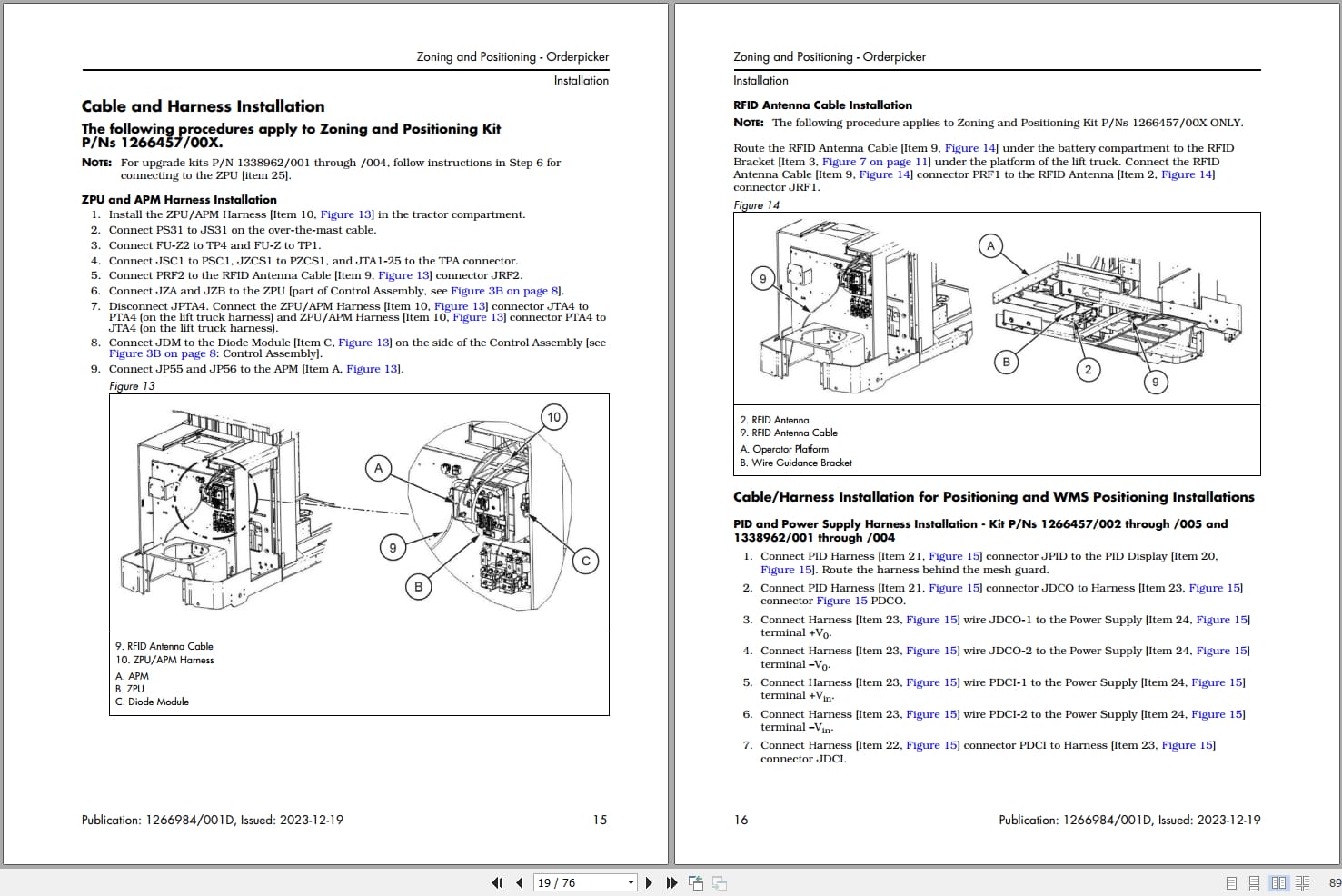 Raymond ZaP Installation Maintenance User Manuals (2)