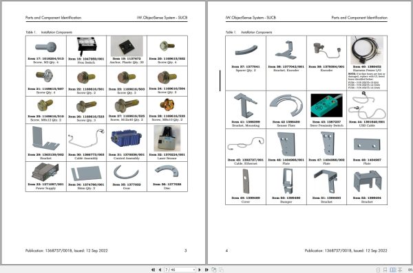 Raymond iW.ObjectSense Installation Maintenance Manuals (2)