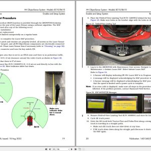 Raymond iW.ObjectSense Installation Maintenance Manuals (3)