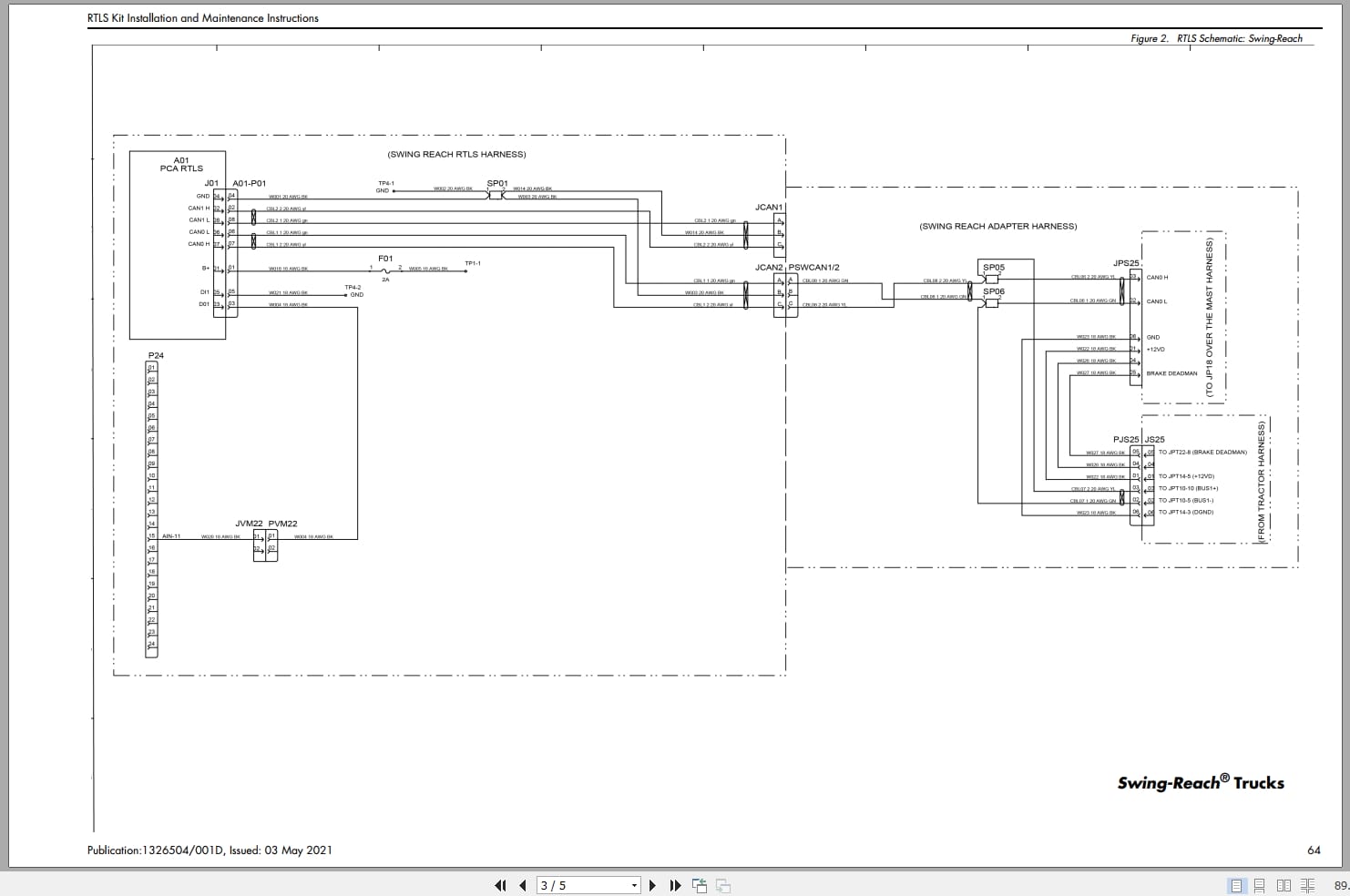 Raymond iW.RTLS Installation Maintenance Manuals (3)
