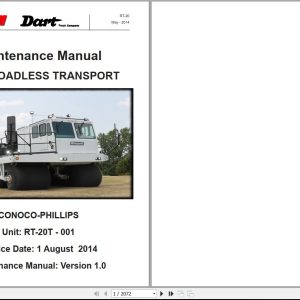 Rimpull Roadless Transport Vehicle RT 20T Maintenance Manual 2014 (1)