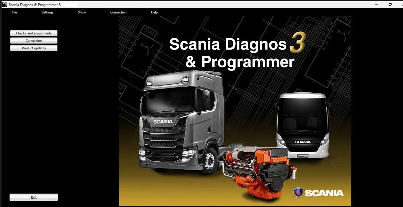 Scania SDP3 2.66.2 Marine and Industrial Engine Remote Installation 1