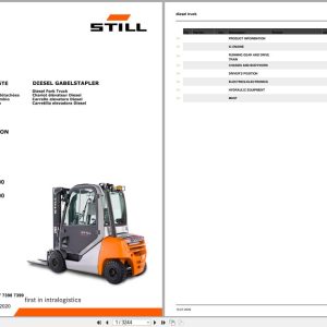 Still Forklift RX70 20 to RX70 35 Parts Manual 57378010000 2020 (1)