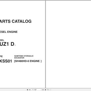 Sumitomo Diesel Engine 6UZ1 D Parts Catalog (1)