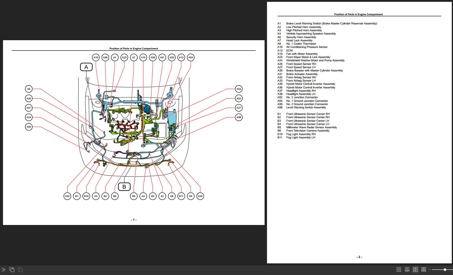Toyota Camry Hybrid INDIA 2024.12 Electrical Wiring Diagram (1)