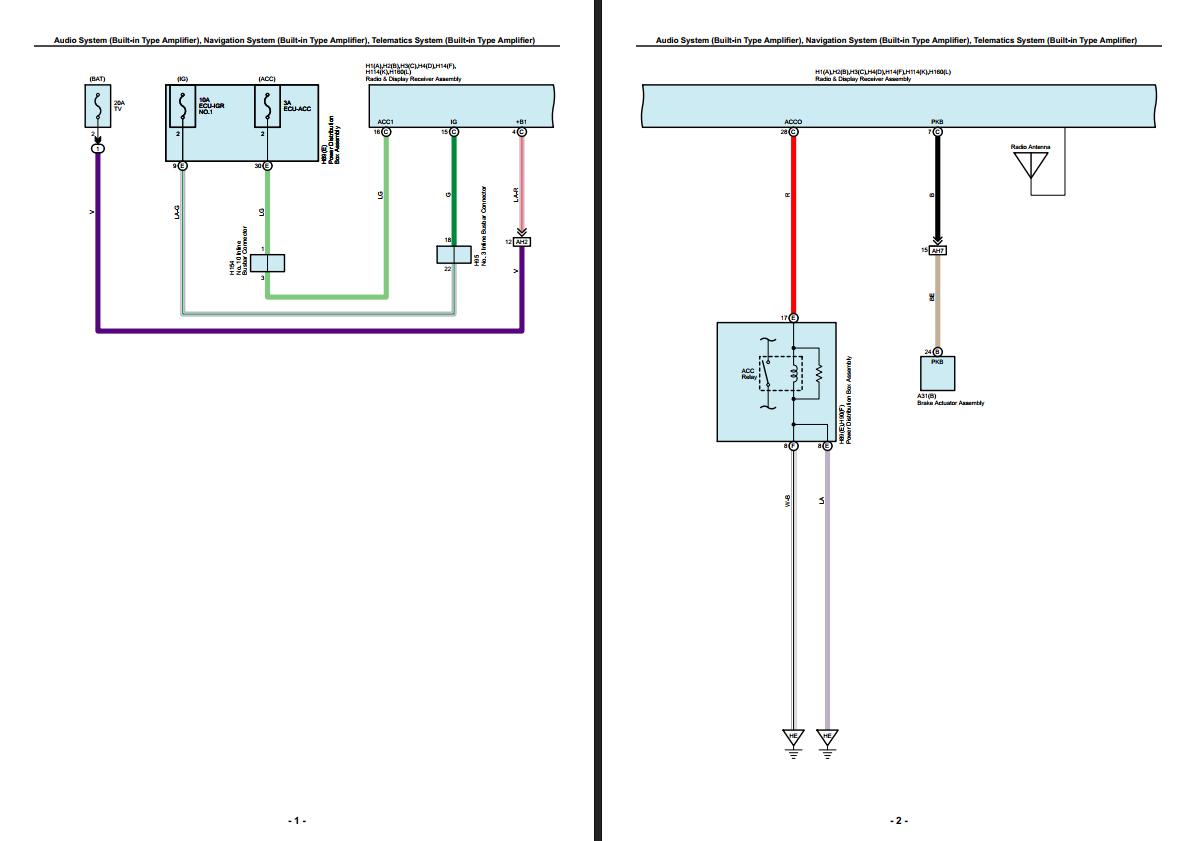 Toyota Camry Hybrid INDIA 2024.12 Electrical Wiring Diagram (2)