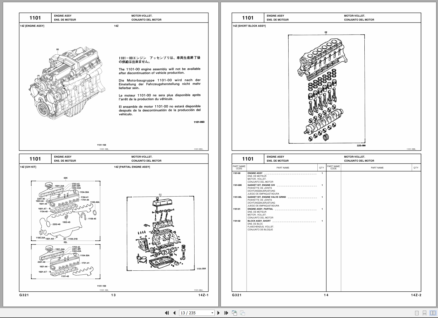 Toyota Forklift 02 7FD35 To 02 7FDA50 Parts Catalog G321 9 2009 ML (2)