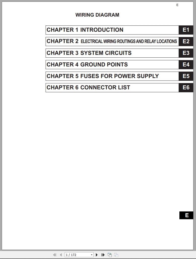 Toyota Forklift 02 8FGF25 Wirirng Diagram (1)