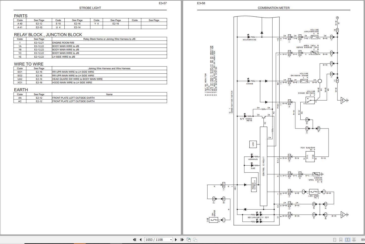Toyota Forklift 8FG10 to 8FDJ35 Repair Manual CE048 Vol (2)