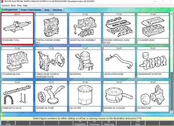 Toyota Lexus EPC 09.2025 Electronic Parts Catalog 7