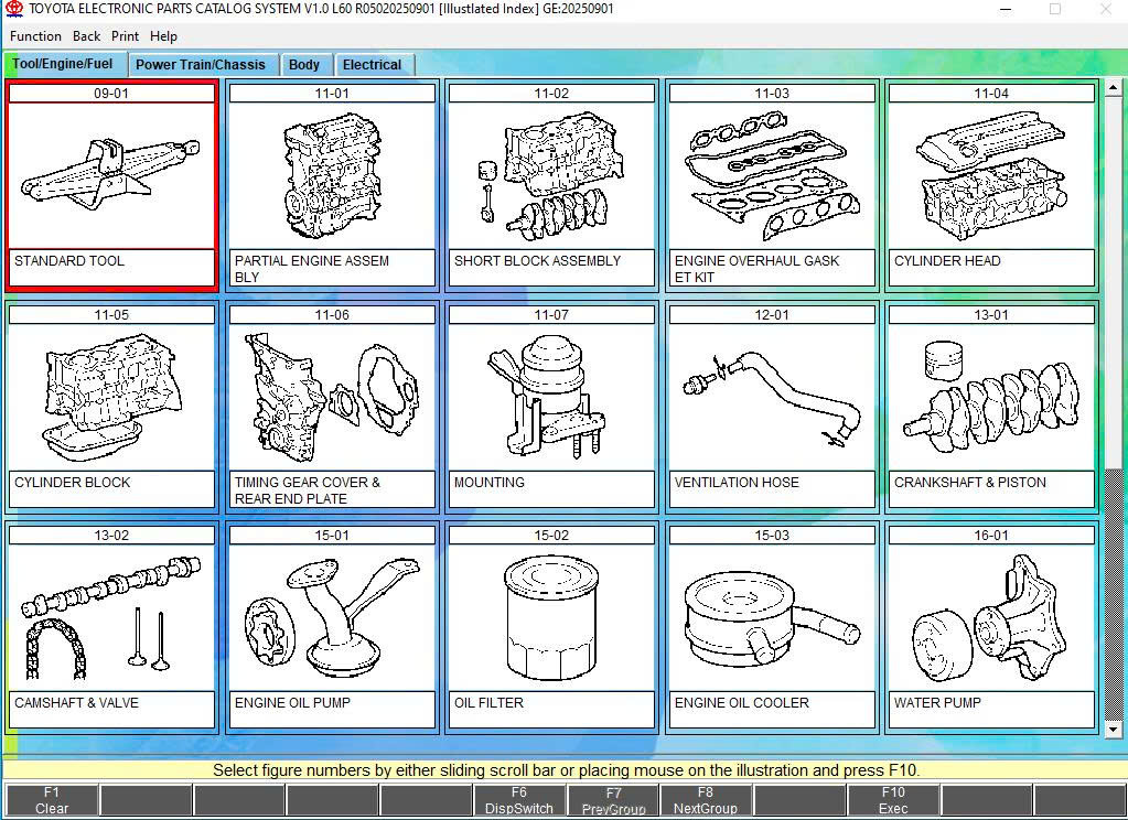 Toyota Lexus EPC 09.2025 Electronic Parts Catalog 7
