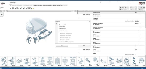VMware Audi EPC 8.3 09.2025 1620 Spare Parts Catalog 5