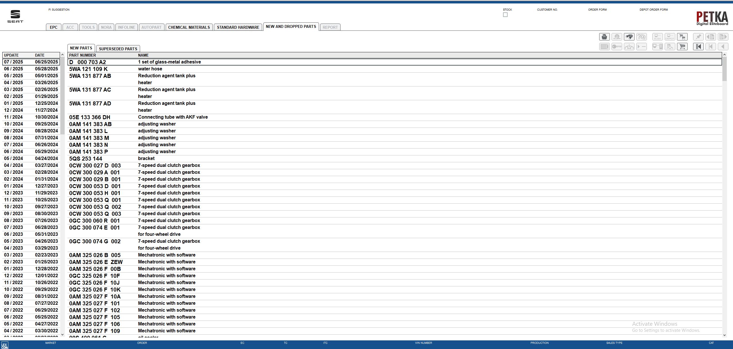 VMware Seat EPC 8.3 09.2025 1146 Spare Parts Catalog 2