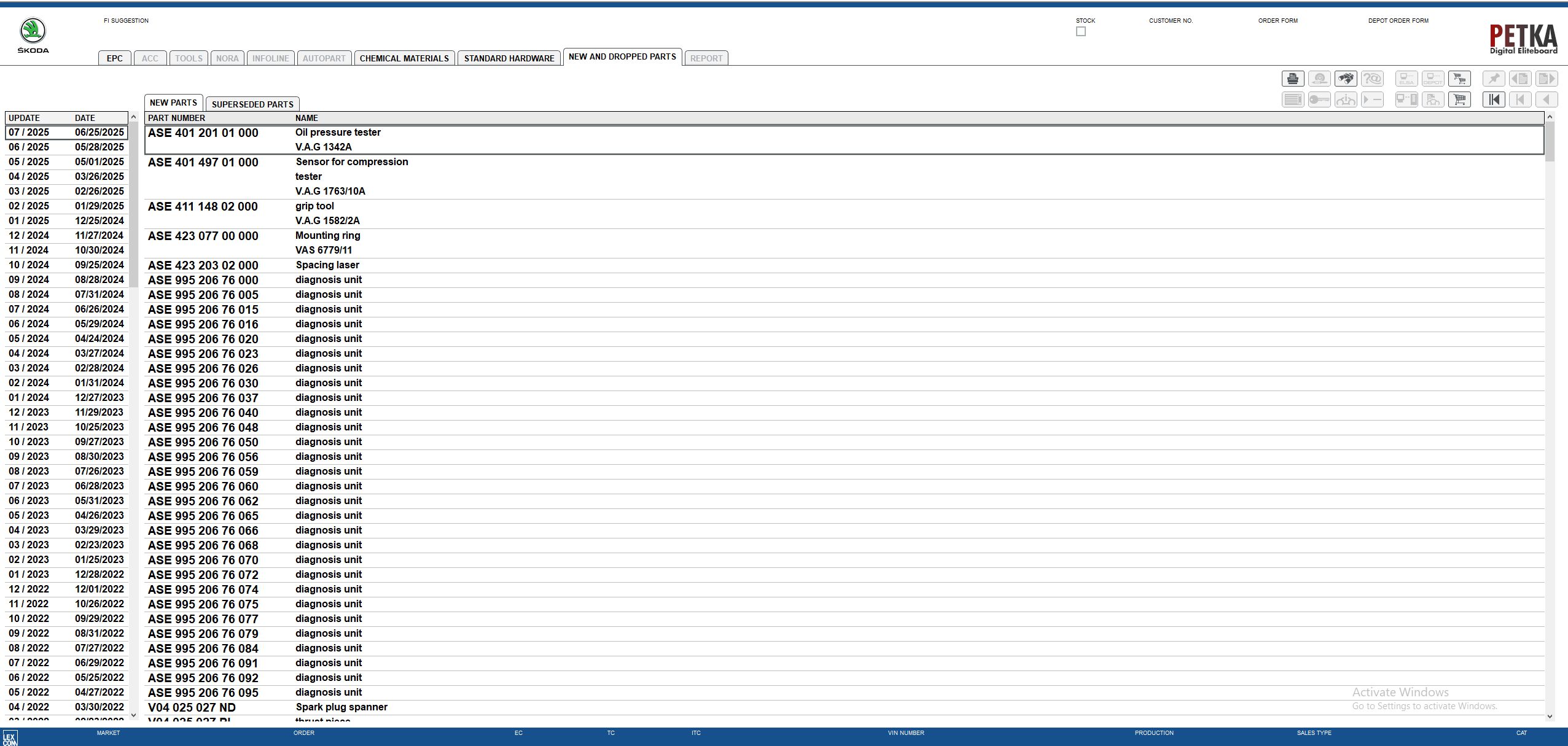 VMware Skoda EPC 8.3 09.2025 1152 Spare Parts Catalog 2
