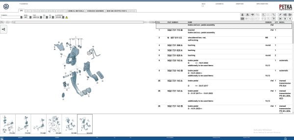 Vmware Volkswagen Car Epc 8.3 09.2025 1620 Spare Parts Catalog 4