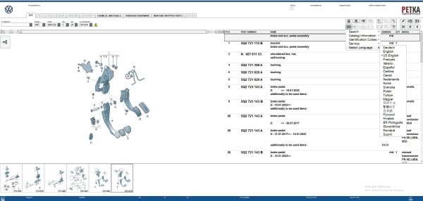 Vmware Volkswagen Car Epc 8.3 09.2025 1620 Spare Parts Catalog 5