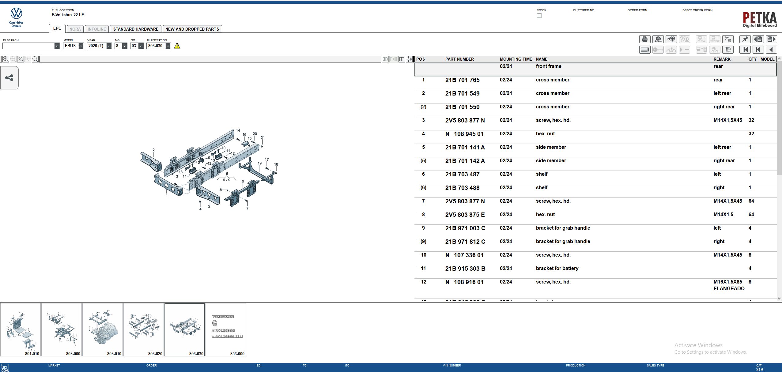 VMware Volkswagen Truck Bus EPC 8.3 09.2025 1620 Spare Parts Catalog 4