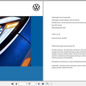 Volkswagen ID.4 2021 Electrical And Communication System Manual (1)