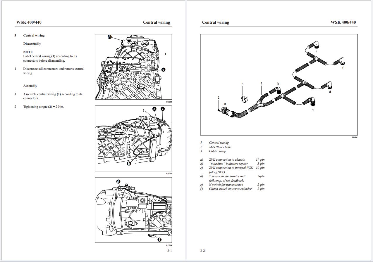 ZF Transmatic WSK 400 16 S 221 Repair Manual 4130751103a (2)