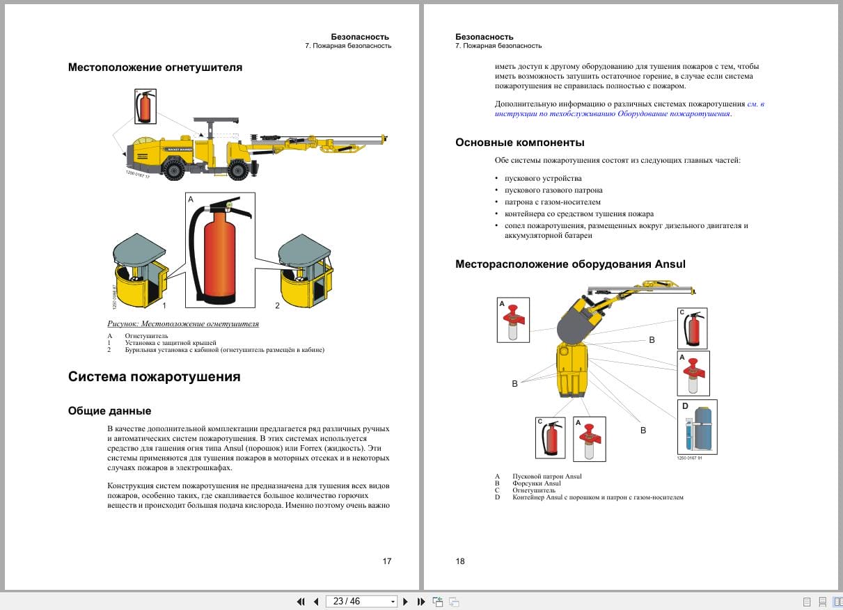Atlas Copco Boomer Rocket Boomer S1D Safety Manual 9852184413f RU (2)