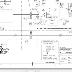 Atlas Copco Boomer S1D Hydraulic Electrical Schematic 8999200600 En (2)