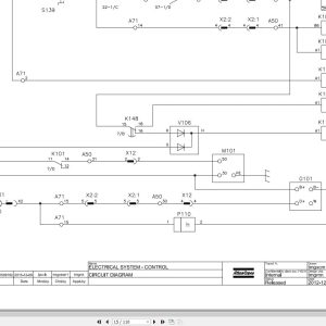 Atlas Copco Boomer S1D Hydraulic Electrical Schematic 8999200600 En (3)