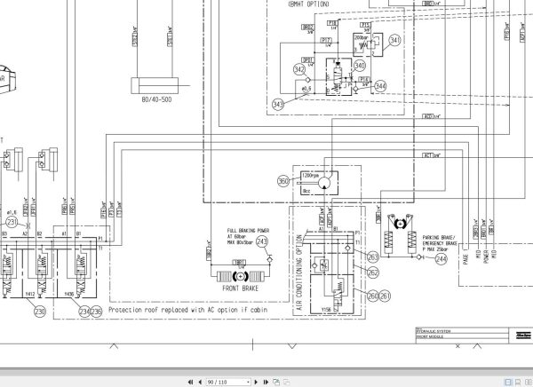 Atlas Copco Boomer S1D Hydraulic Electrical Schematic 8999200600 En (4)