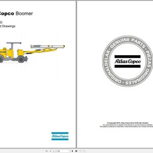Atlas Copco Boomer S1D Hydraulic Electrical Schematic 8999200700 EN (1)