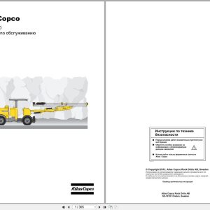Atlas Copco Boomer S1D Maintenance Manual 9852298413a RU (1)