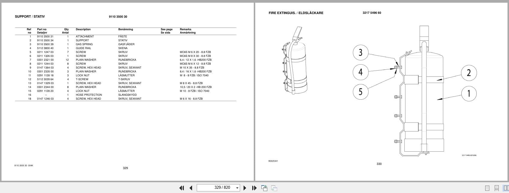 Atlas Copco Boomer S1D Spare Parts Catalog 8991759400 (2)