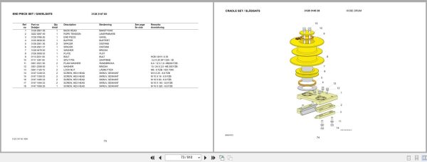 Atlas Copco Boomer S1D Spare Parts Catalog 8991814300 (2)