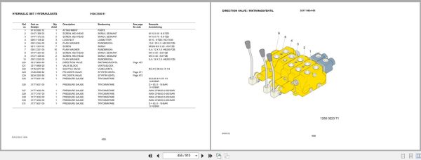 Atlas Copco Boomer S1D Spare Parts Catalog 8991814300 (3)